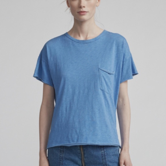 rag and bone vintage crew with pocket